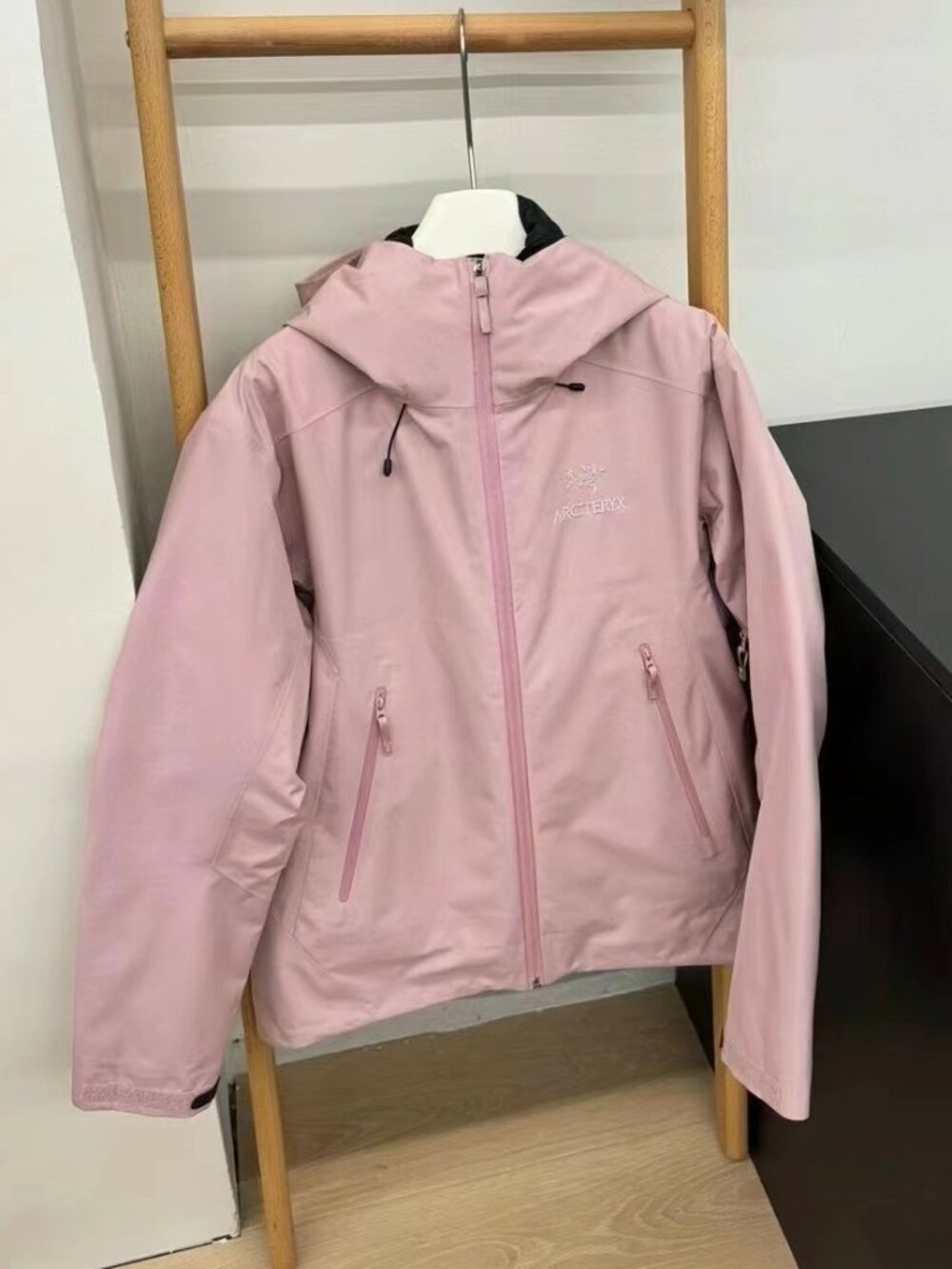 Women’s 3-in-1 Jacket Shell + Down Jacket Pink Sz S